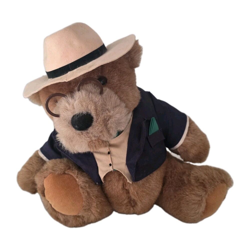 Land's End Gund Big Daddy Bear 1992 Limited Edition Rugby Bears